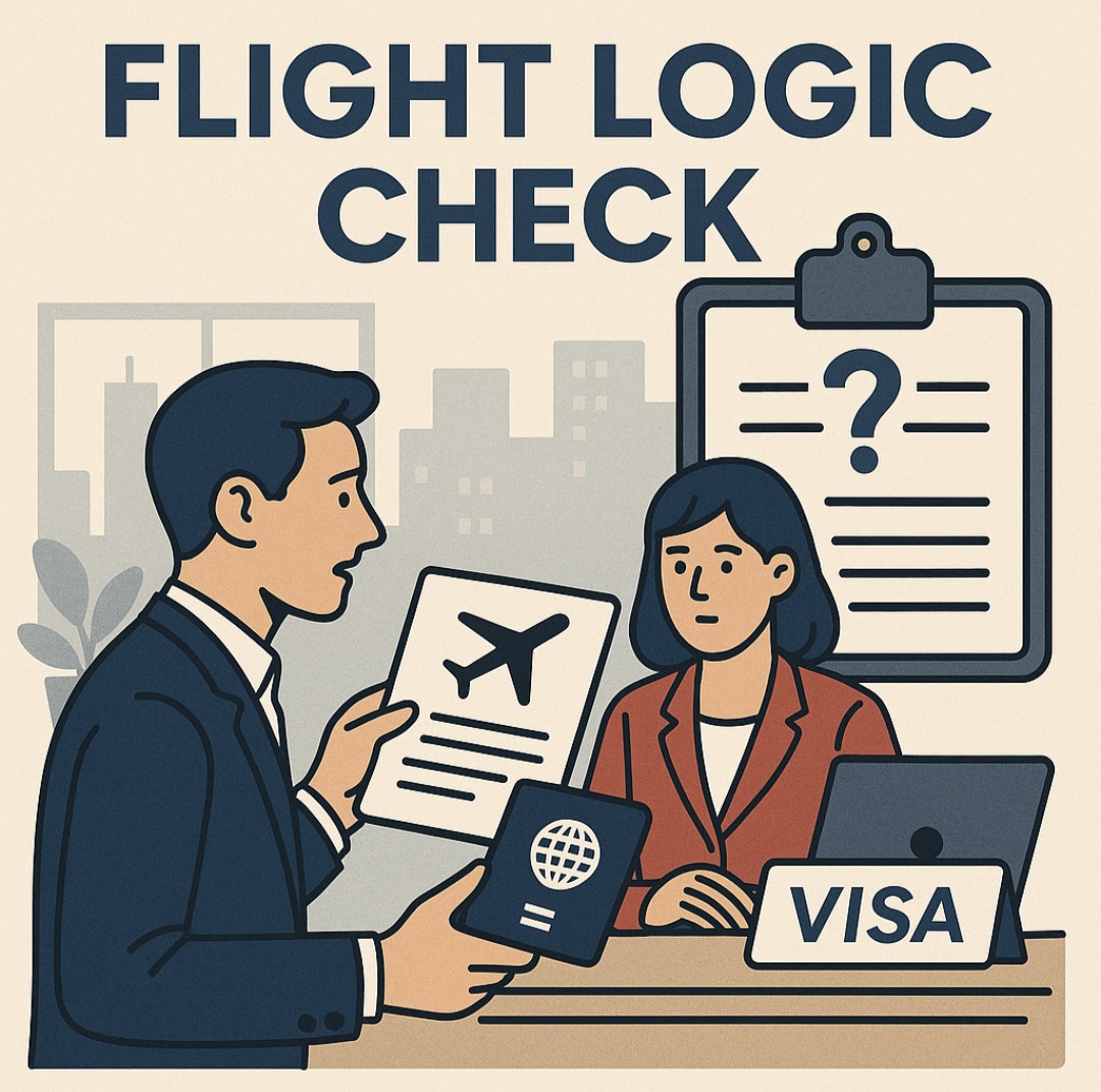 Le “Flight Logic Check” : le contrôle invisible qui fait tomber des dossiers de visa 1000047321