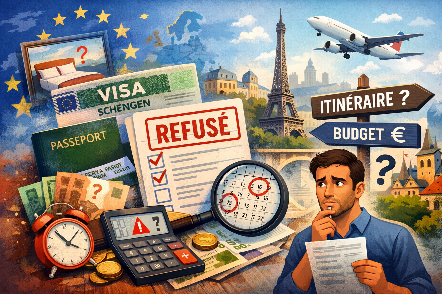 Visa Schengen : les 8 pièges qui font refuser votre dossier (et comment les éviter) 1000060498