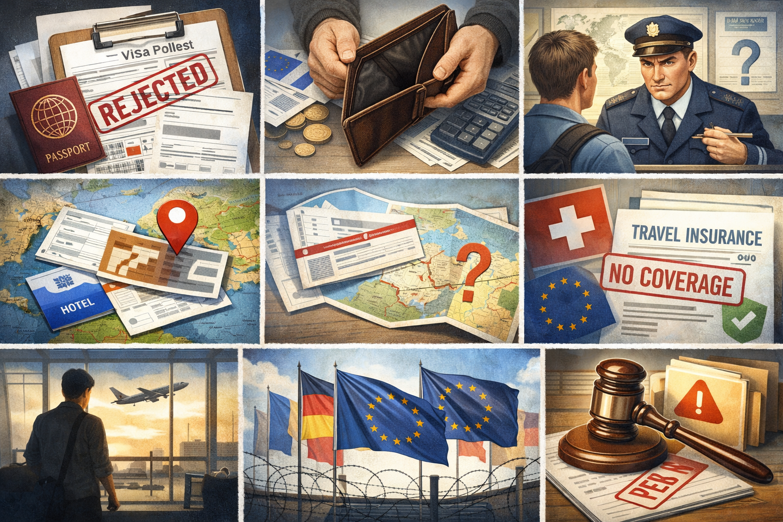 7 raisons pour lesquelles votre visa Schengen est refusé 1000061576